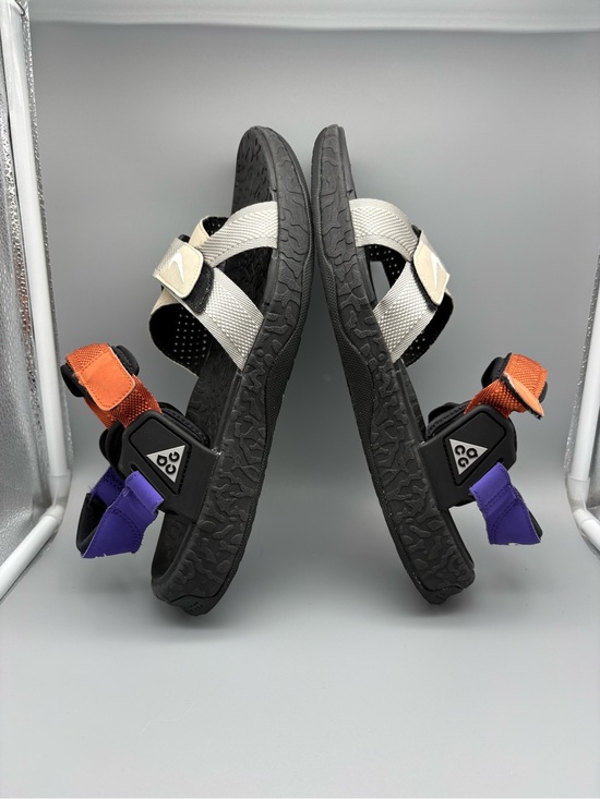 Nike ACG | Air Deschutz ACG Sandals - Black Orange Purple ; Mens 11 main image 6